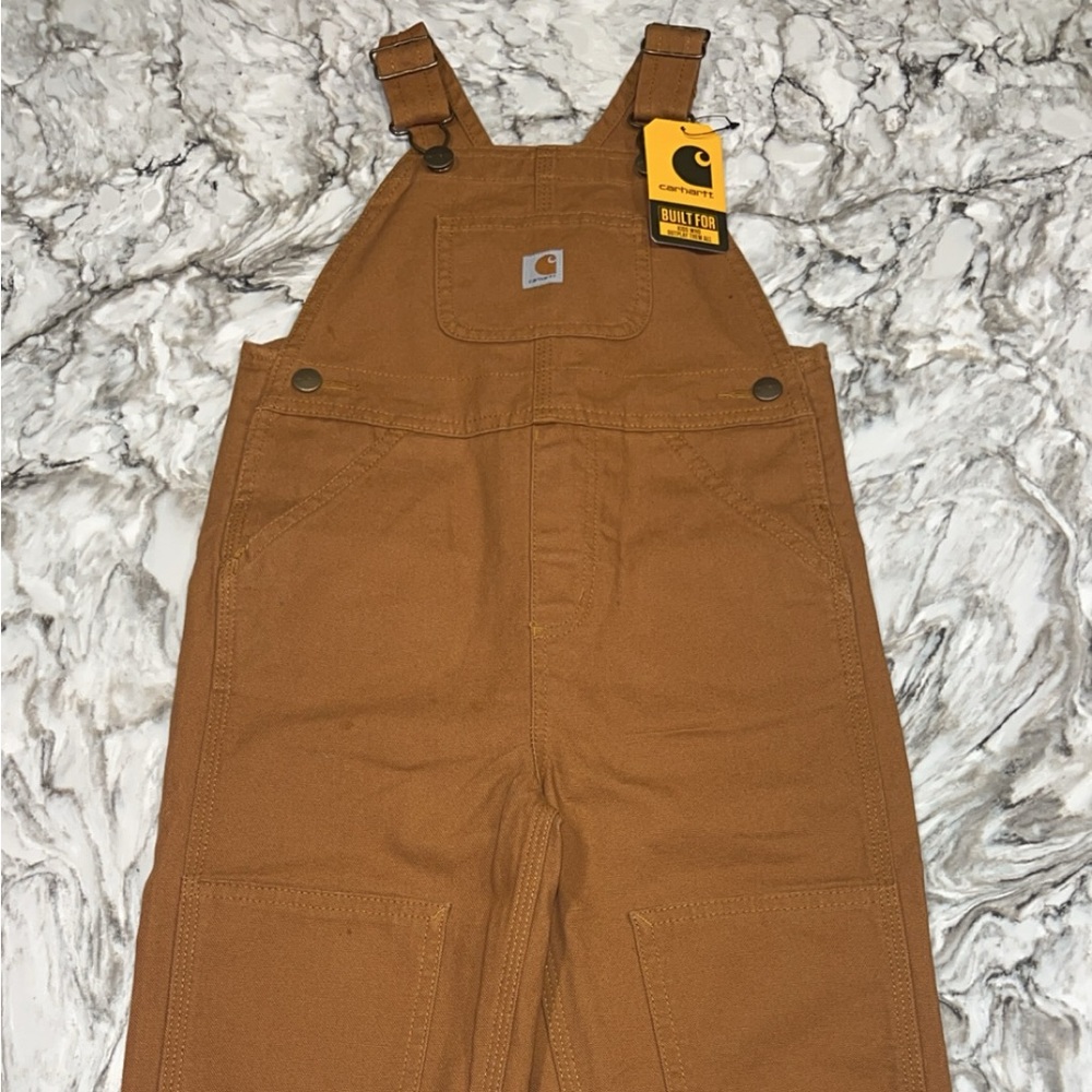 Toddler Carhartt size 3T overalls with tags. Never worn